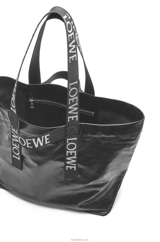 Loewe kağıt dana derisinde müşteri katlayın 0260068 erkekler siyah