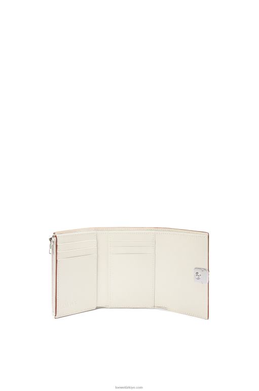 Loewe anagram çakıl taneli dana derisinden küçük dikey cüzdan 026001218 kadınlar hafif hayalet