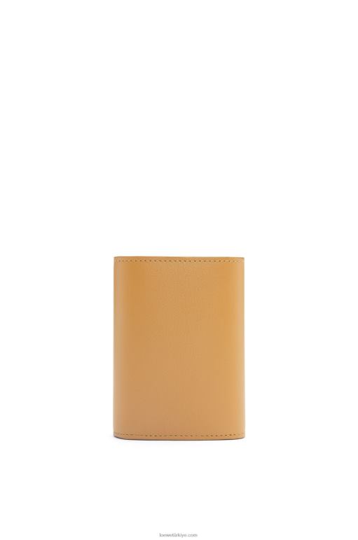 Loewe klasik dana derisinden baykuş küçük dikey cüzdan 026001306 kadınlar kumdan tepe