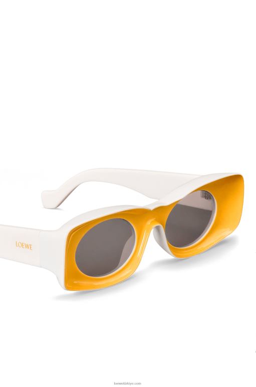 Loewe paula\'nın ibiza orijinal güneş gözlüğü 026001459 kadınlar koyu sarı