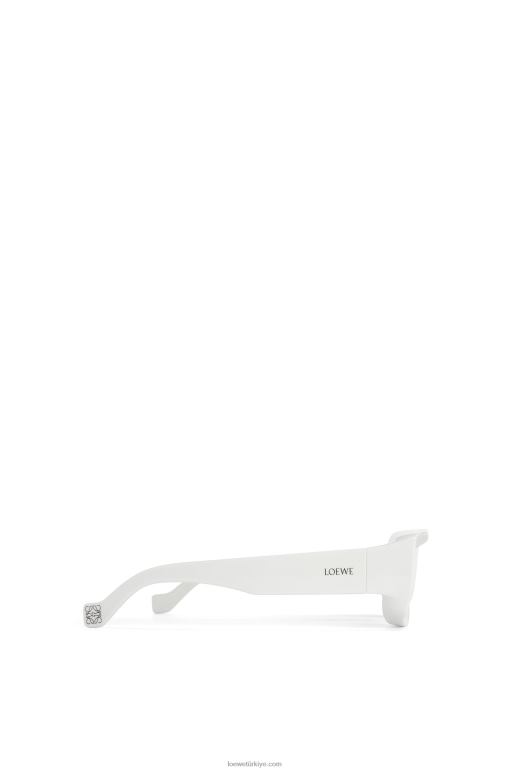 Loewe paula\'nın ibiza orijinal güneş gözlüğü 026001475 kadınlar beyaz