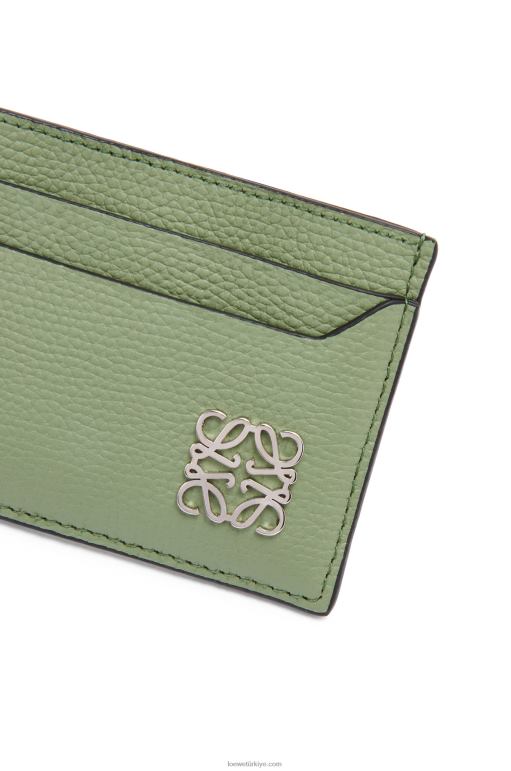 Loewe çakıl taneli dana derisinde anagram düz kartlık 026001355 kadınlar biberiye