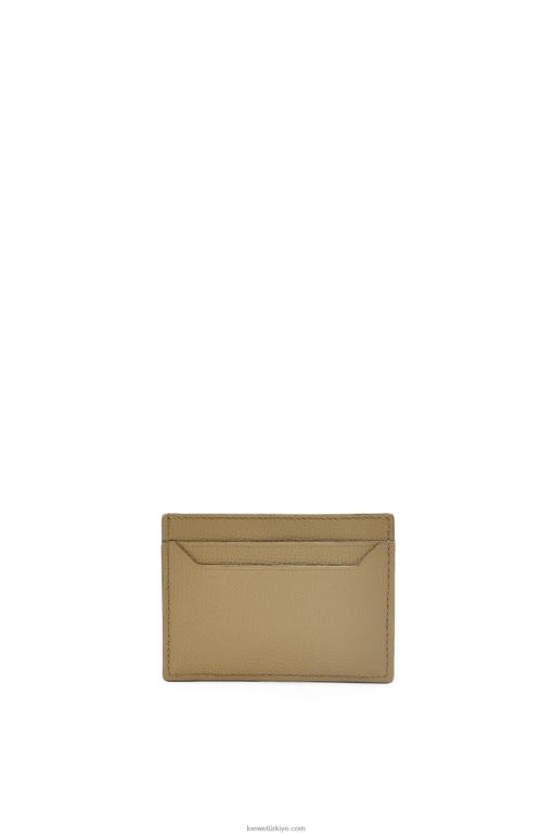 Loewe çakıl taneli dana derisinde anagram düz kartlık 026001371 kadınlar enginar yeşili