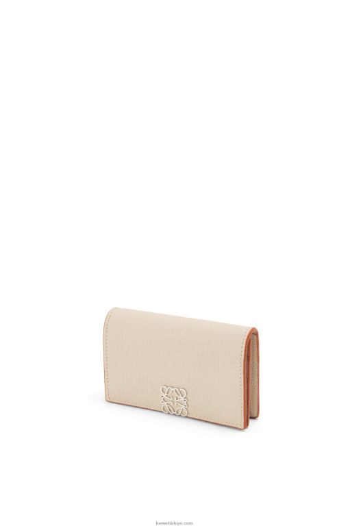 Loewe çakıl taneli dana derisinden anagram kartvizit sahibi 026001349 kadınlar hafif hayalet