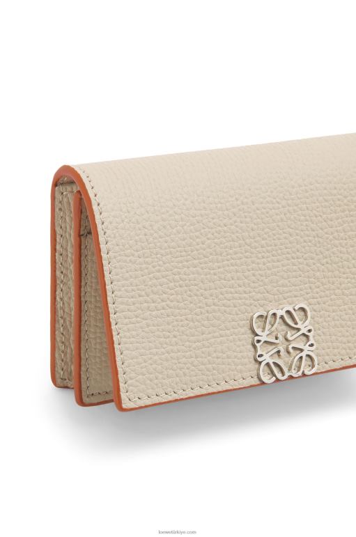 Loewe çakıl taneli dana derisinden anagram kartvizit sahibi 026001349 kadınlar hafif hayalet