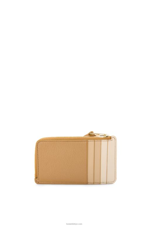 Loewe klasik dana derisinden yapboz jetonlu kartlık 026001326 kadınlar angora/tozlu bej