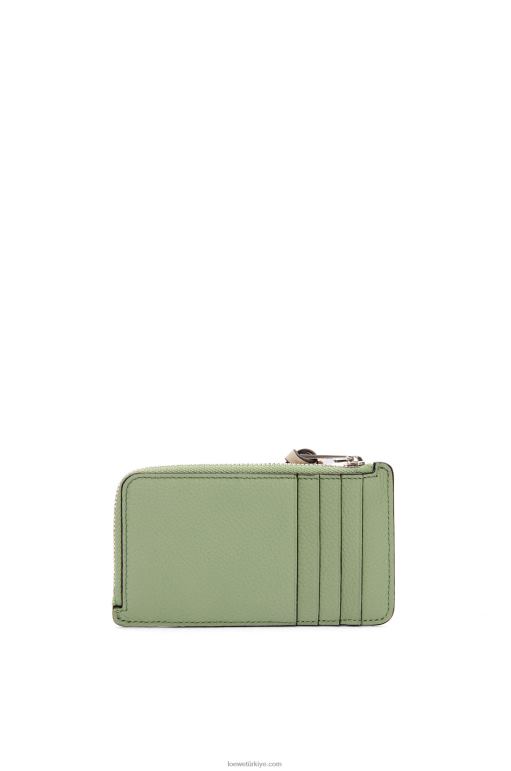 Loewe yumuşak damarlı dana derisinden jetonlu kartlık 026001338 kadınlar biberiye/tan