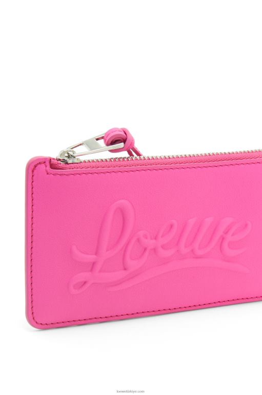 Loewe klasik dana derisinden büyük bozuk para tutacağı 026001330 kadınlar fuşya
