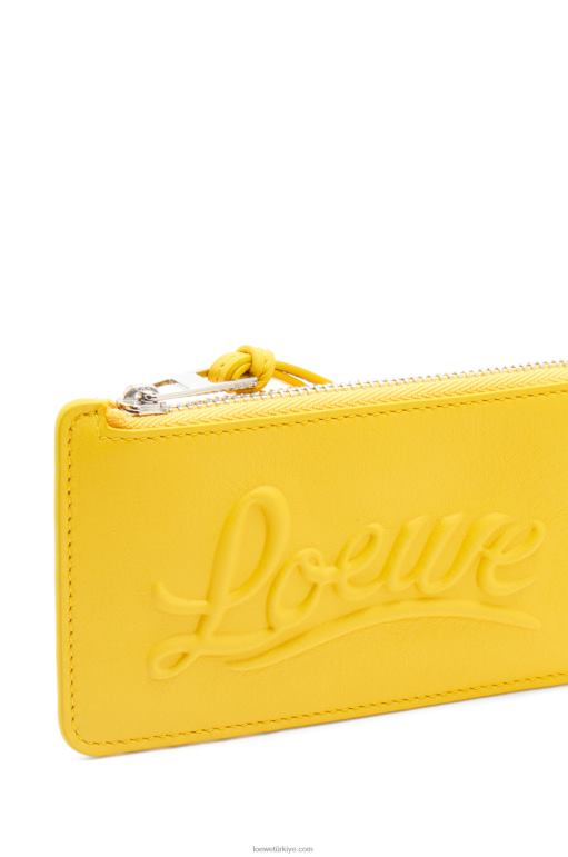 Loewe klasik dana derisinden büyük bozuk para tutacağı 026001331 kadınlar sarı