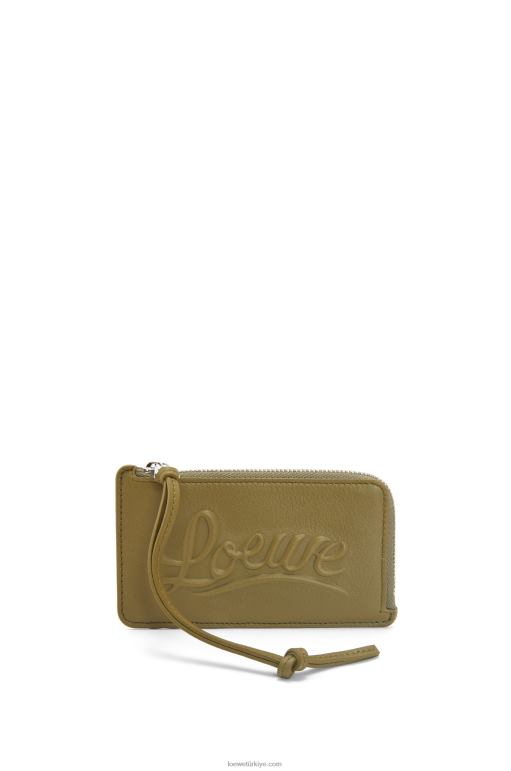 Loewe klasik dana derisinden büyük bozuk para tutacağı 026001332 kadınlar zeytin