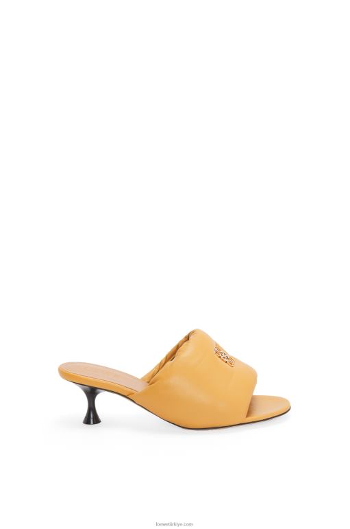 Loewe anagram kuzu postu yastıklı katır 02600753 kadınlar çöl
