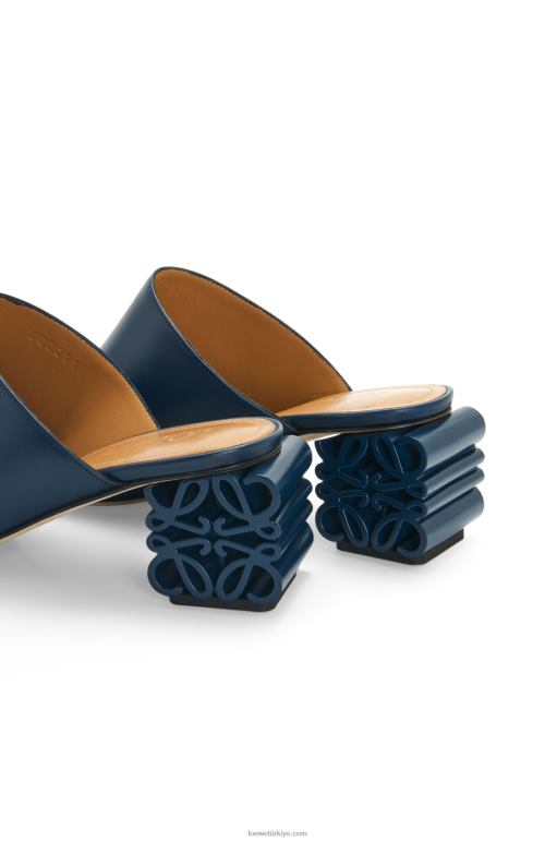Loewe dana derisinde anagram topuk katırı 02600763 kadınlar mavi
