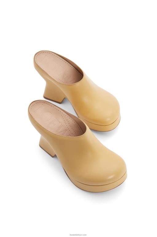 Loewe dana derisinde terra kama takunya 02600745 kadınlar orta kapatıcı