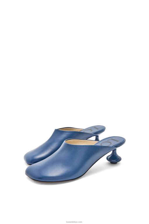 Loewe keçi derisinden oyuncak katır 02600724 kadınlar ham kot