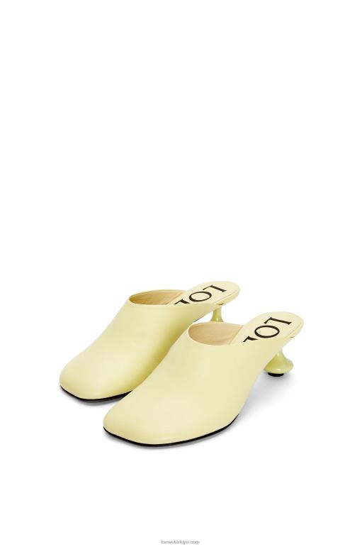 Loewe keçi derisinden oyuncak katır 02600736 kadınlar solmuş akasya