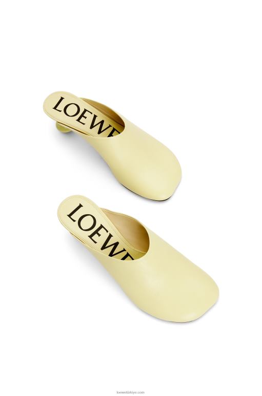 Loewe keçi derisinden oyuncak katır 02600736 kadınlar solmuş akasya