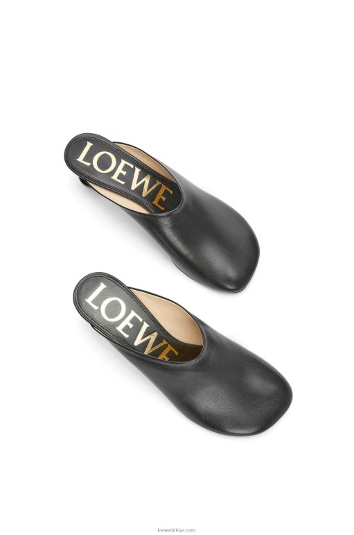 Loewe keçi derisinden oyuncak katır 02600739 kadınlar siyah