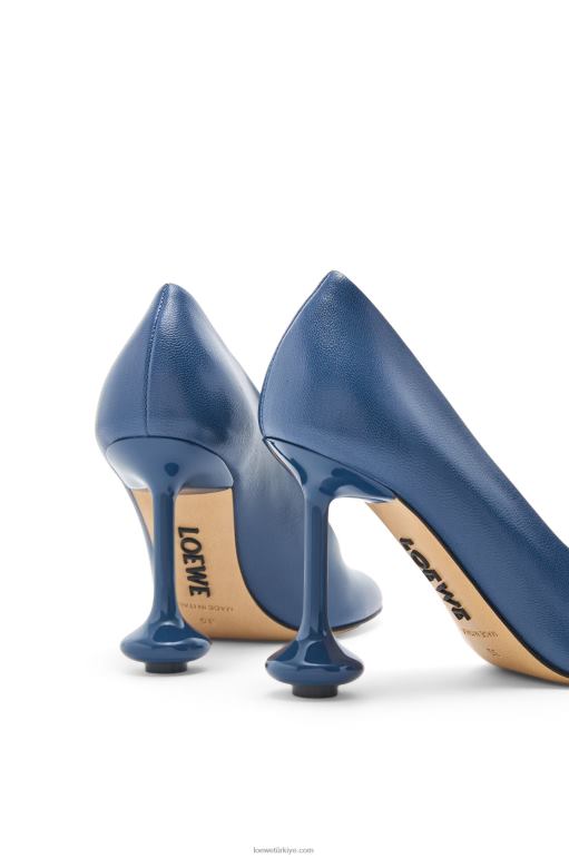 Loewe keçi derisinden oyuncak pompa 02600726 kadınlar ham kot