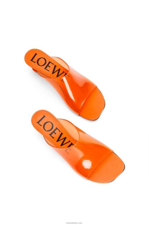 Loewe şeffaf malzemeden yapılmış oyuncak kaydırağı 02600693 kadınlar şeffaf turuncu