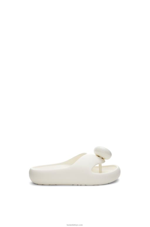 Loewe köpük slayt 02600717 kadınlar beyaz
