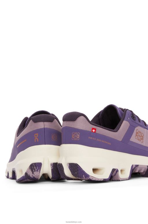Loewe naylon cloudventure koşu ayakkabısı 02600633 kadınlar leylak