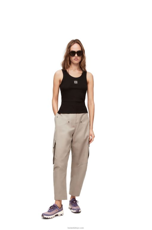 Loewe naylon cloudventure koşu ayakkabısı 02600633 kadınlar leylak