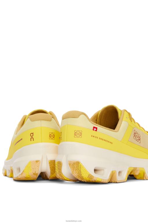 Loewe naylon cloudventure koşu ayakkabısı 02600634 kadınlar soluk sarı