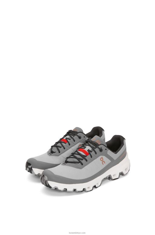 Loewe naylon cloudventure koşu ayakkabısı 02600637 kadınlar gri