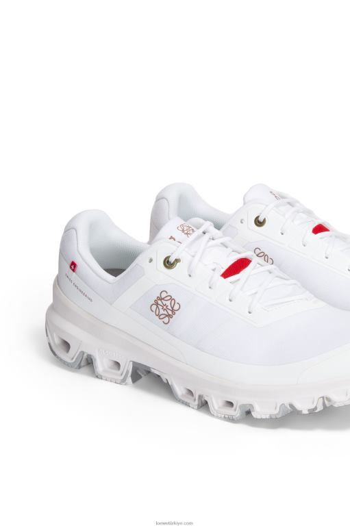 Loewe naylon cloudventure koşu ayakkabısı 02600638 kadınlar beyaz
