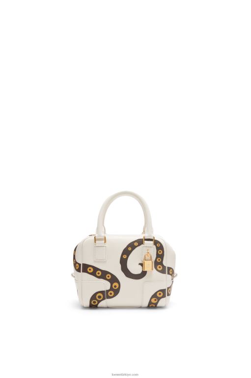 Loewe Nappa dana derisinde amazona 16 02600143 kadınlar açık beyaz