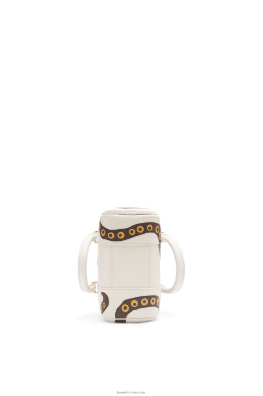 Loewe Nappa dana derisinde amazona 16 02600143 kadınlar açık beyaz