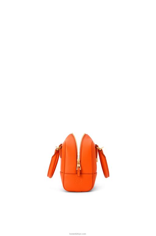 Loewe Nappa dana derisinden amazona 16 kare çanta 02600145 kadınlar turuncu