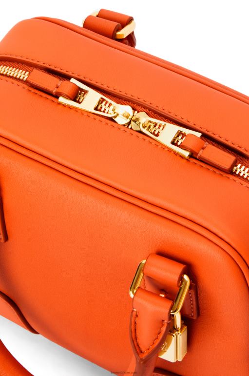 Loewe Nappa dana derisinden amazona 16 kare çanta 02600145 kadınlar turuncu