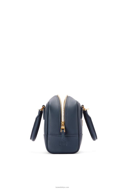 Loewe Nappa dana derisinden amazona 16 kare çanta 02600158 kadınlar oniks mavisi