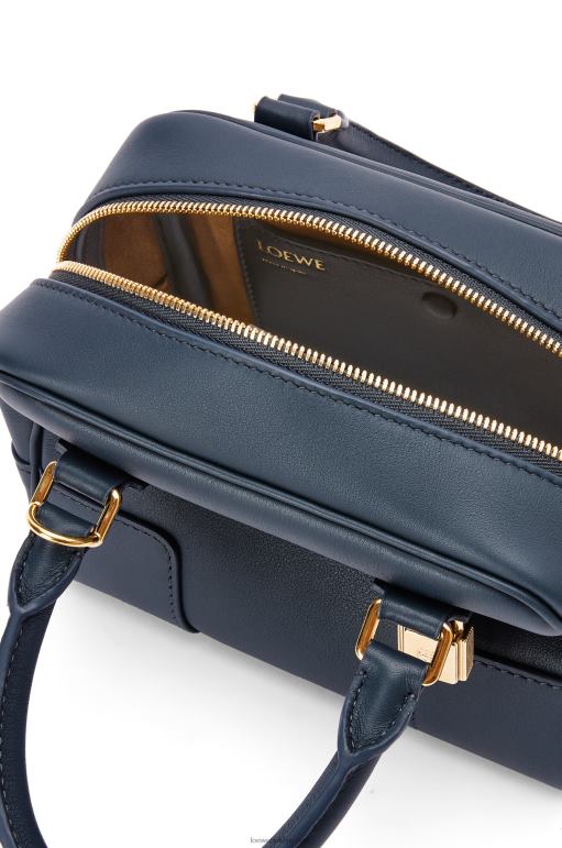 Loewe Nappa dana derisinden amazona 16 kare çanta 02600158 kadınlar oniks mavisi