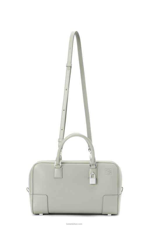 Loewe Nappa dana derisinden amazona 28 çanta 02600136 kadınlar kül grisi