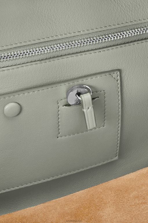 Loewe Nappa dana derisinden amazona 28 çanta 02600136 kadınlar kül grisi