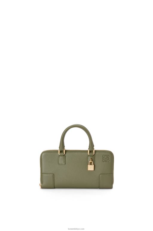 Loewe Nappa dana derisinden amazona kese 02600281 kadınlar avokado yeşili