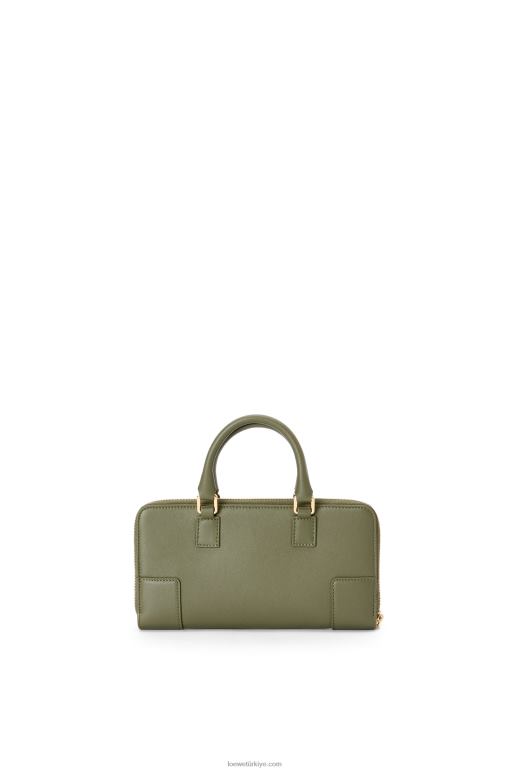 Loewe Nappa dana derisinden amazona kese 02600281 kadınlar avokado yeşili