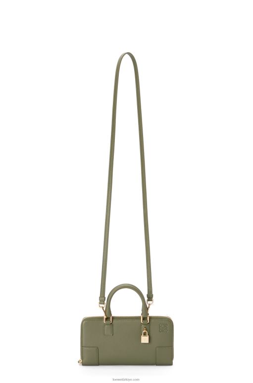 Loewe Nappa dana derisinden amazona kese 02600281 kadınlar avokado yeşili