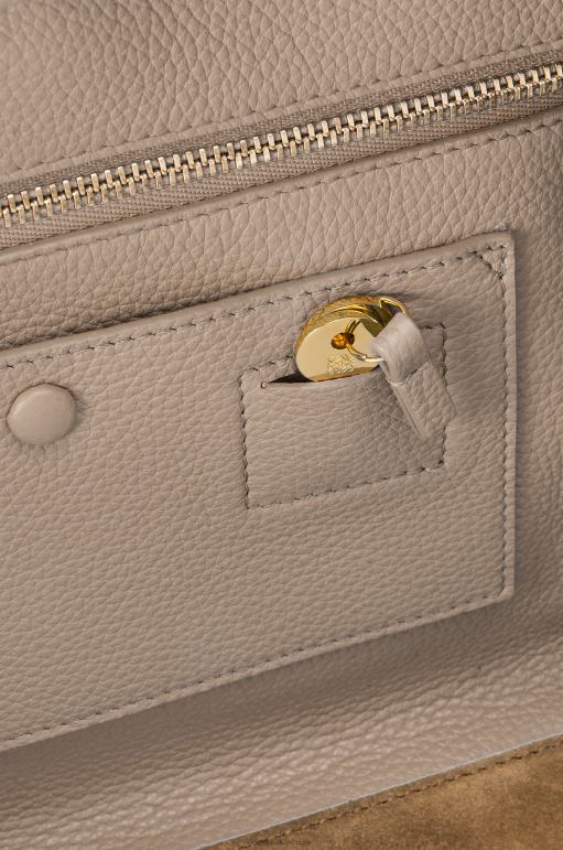 Loewe yumuşak damarlı dana derisinden amazona 28 çantası 02600153 kadınlar kum