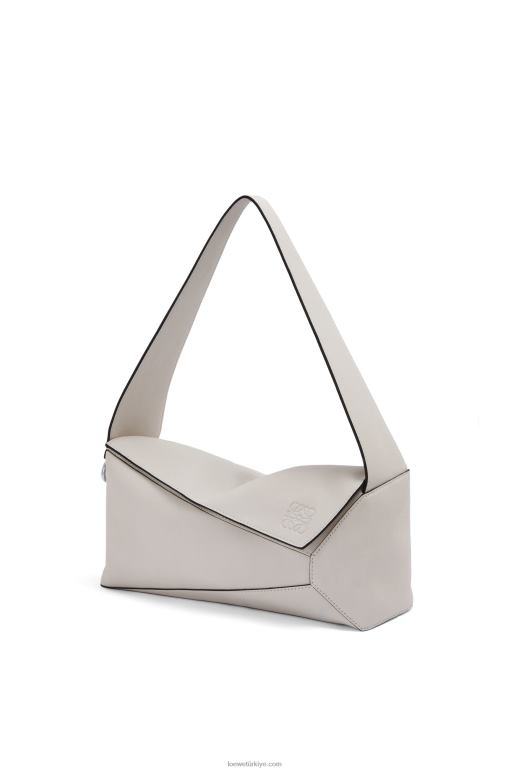 Loewe Nappa dana derisinden yapboz hobo çantası 02600438 kadınlar hayalet
