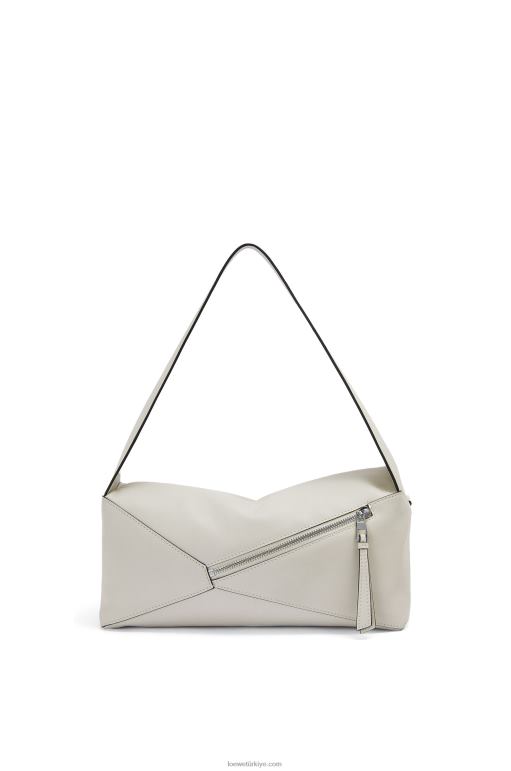 Loewe Nappa dana derisinden yapboz hobo çantası 02600438 kadınlar hayalet