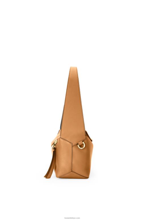 Loewe Nappa dana derisinden yapboz hobo çantası 02600473 kadınlar sıcak çöl