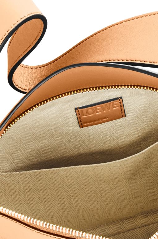 Loewe Nappa dana derisinden yapboz hobo çantası 02600473 kadınlar sıcak çöl