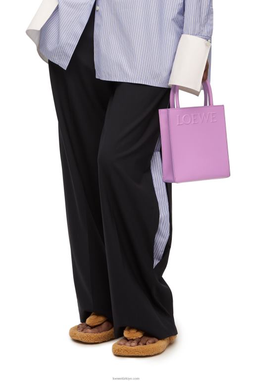 Loewe şık dana derisinden standart a5 çantası 02600190 kadınlar taklit