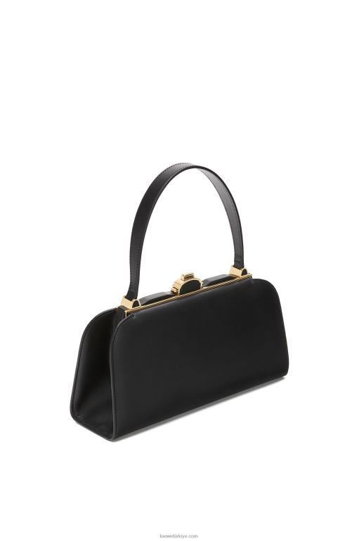 Loewe kutuda dana derisinden fener çantası 02600172 kadınlar siyah