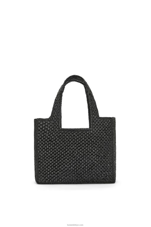 Loewe rafyadan küçük yazı tipi çanta 0260053 kadınlar siyah