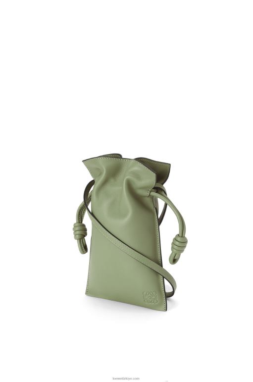 Loewe Nappa dana derisinde flamenko cebi 02600293 kadınlar biberiye