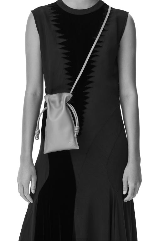 Loewe Nappa dana derisinde flamenko cebi 02600294 kadınlar limon sarısı